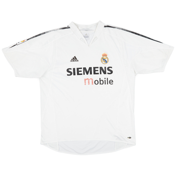 2004-05 Real Madrid Home Shirt - 5/10 - (XL)