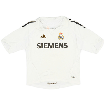 2005-06 Real Madrid Home Shirt - 6/10 - (XS.Boys)