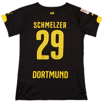 2014-16 Borussia Dortmund Away Shirt Schmelzer #29 (Women's S)