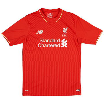 2015-16 Liverpool Home Shirt - 8/10 - (XL.Boys)