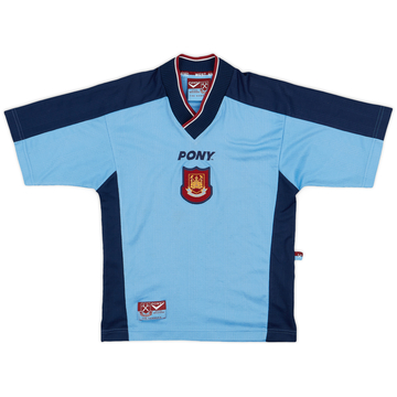 1997-98 West Ham Away Shirt - 9/10 - (L.Boys)