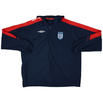 2007-09 England Umbro Hooded Rain Jacket - 6/10 - (XL)