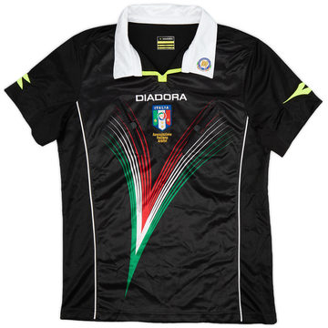 2012-13 Italy Diadora Referee L/S Shirt - 8/10 - (S)