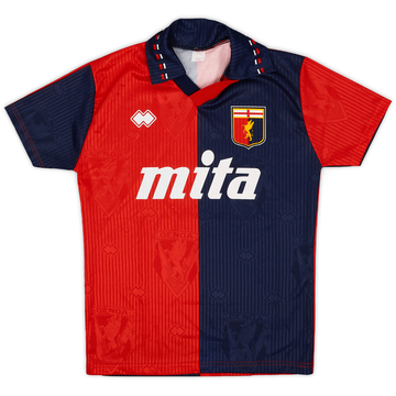 1990-91 Genoa Home Shirt - 8/10 - (XL.Boys)
