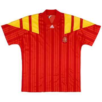 1992-94 Spain Home Shirt - 8/10 - (XL)