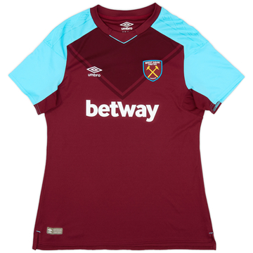 2017-18 West Ham Home Shirt - 9/10 - (Women's L)