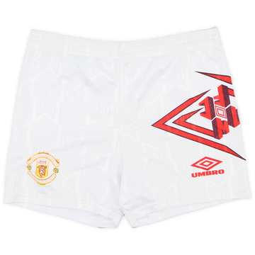 1992-94 Manchester United Home Shorts - 5/10 - (S.Boys)