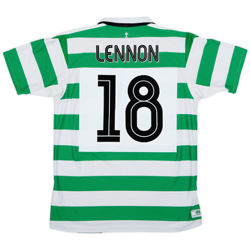 2004-05 Celtic Home Shirt Lennon #18 - 8/10 - (L)