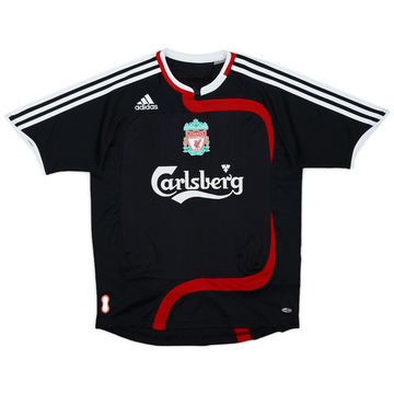 2007-08 Liverpool Third Shirt - 7/10 - (L.Boys)