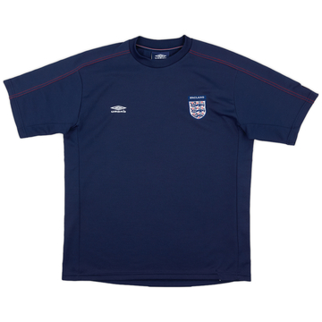 2000-01 England Umbro Training Shirt - 9/10 - (M)