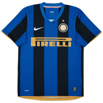 2008-09 Inter Milan Home Shirt - 4/10 - (S)