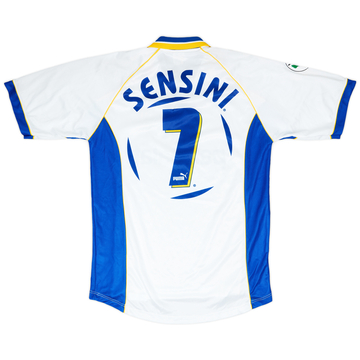 1997-98 Parma Match Worn Home Shirt Sensini #7