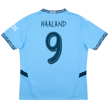 2024-25 Manchester City Home Shirt Haaland #9