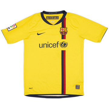 2008-10 Barcelona Away Shirt - 6/10 - (L.Boys)