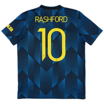 2021-22 Manchester United Third Shirt Rashford #10 - 10/10 - (L)
