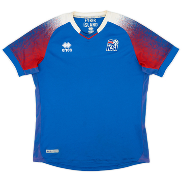 2018-19 Iceland Home Shirt - 8/10 - (XL)