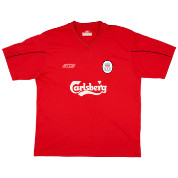 2002-03 Liverpool Reebok Training Shirt - 4/10 - (XL)