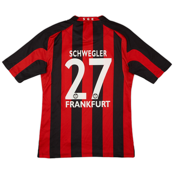 2013-14 Eintracht Frankfurt Home Shirt Schwegler #27 - 7/10 - (XS)
