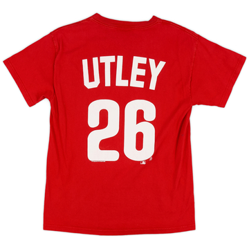 2008 Philadelphia Phillies Utley #26 MLB Tee - 5/10 - (M)