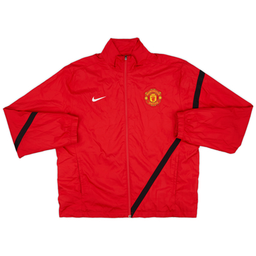 2011-12 Manchester United Nike Track Jacket - 8/10 - (XL)