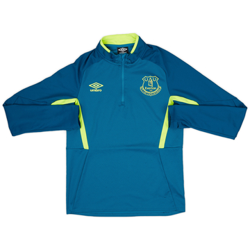 2019-20 Everton Umbro 1/4 Zip Drill Top - 9/10 - (S)