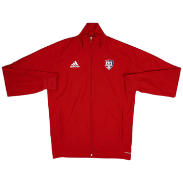2020-21 Cagliari adidas Training Jacket - 9/10 - (S)