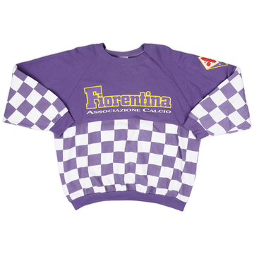 1990-91 Fiorentina Le Felpe Dei Grandi Club Sweat Top - 6/10 - (M)
