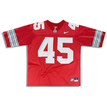 1996-98 Ohio State Buckeyes Katzenmoyer #45 Nike Jersey (Home) M