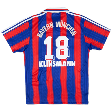 1995-97 Bayern Munich Home Shirt Klinsmann #18 - 5/10 - (S)