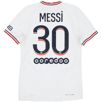 2021-22 Paris Saint-Germain Authentic Fourth Shirt Messi #30 - 7/10 - (S)