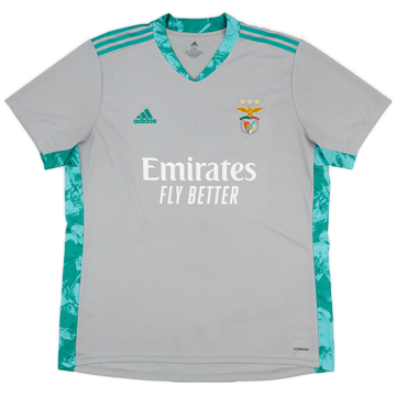 2020-21 Benfica GK S/S Shirt - 9/10 - (XXL)