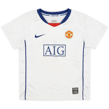 2008-10 Manchester United Away Shirt - 8/10 - (4-5 Years)