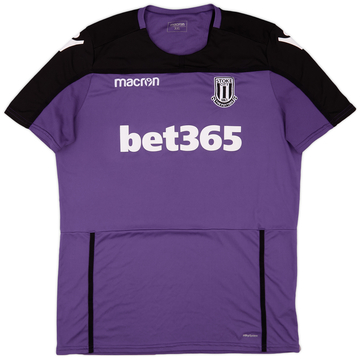2016-18 Stoke City Macron Training Shirt - 8/10 - (XXL)