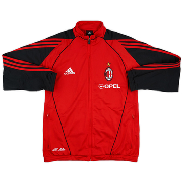 2005-06 AC Milan adidas Track Jacket - 8/10 - (XL.Boys)