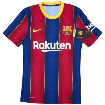 2020-21 Barcelona Authentic Home Shirt (XS)