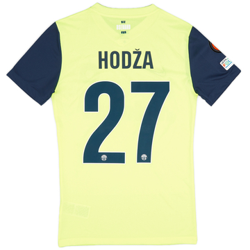 2022-23 FC Zurich Match Issue Europa League Away Shirt Hodza #27