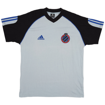 2002-03 Club Brugge adidas Cotton Tee - 8/10 - (XL.Boys)