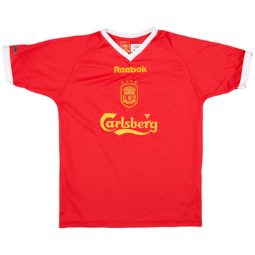 2001-03 Liverpool CL Shirt - 5/10 - (M.Boys)