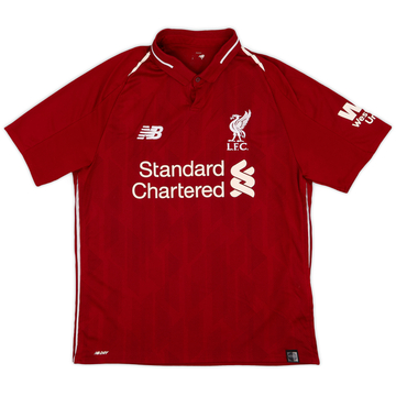 2018-19 Liverpool Home Shirt - 8/10 - (XL.Boys)