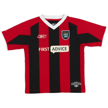 2003-04 Manchester City Signed Away Shirt - 8/10 - (M.Boys)