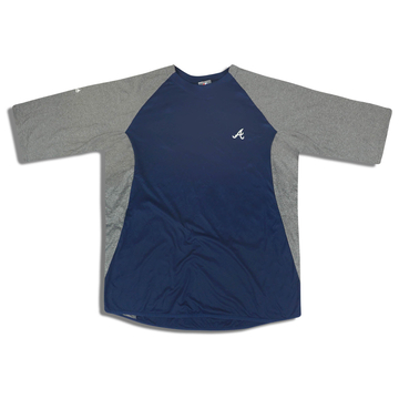 2012 Atlanta Braves Majestic Therma Base Training Shirt XL
