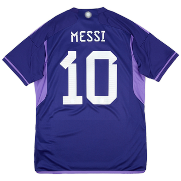 2022-23 Argentina Away Shirt Messi #10