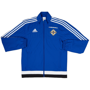 2014-15 Northern Ireland adidas Track Jacket - 10/10 - (S)