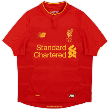 2016-17 Liverpool Home Shirt - 7/10 - (S.Boys)