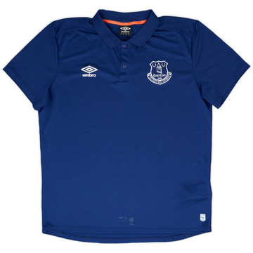 2016-17 Everton Umbro Polo Shirt - 7/10 - (XL)