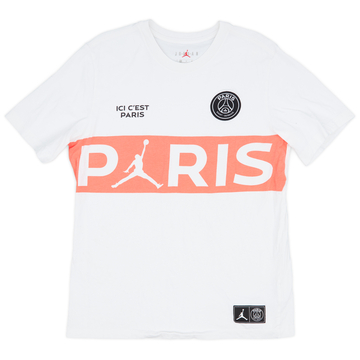 2019-20 Paris Saint-Germain Nike Jordan Cotton Tee - 9/10 - (M)