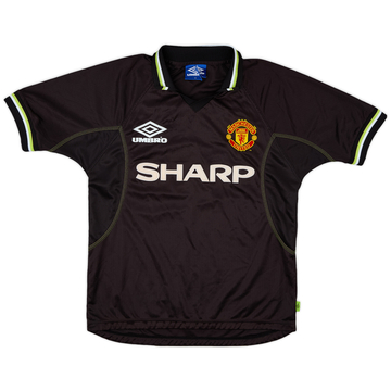 1998-99 Manchester United Third Shirt - 8/10 - (XL.Boys)