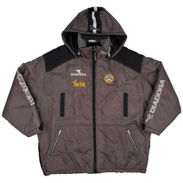 2000-01 Udinese Diadora Padded Bench Coat - 6/10 - (L)