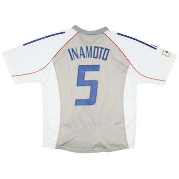 2002-04 Japan Player Issue Away Shirt Inamoto #5 - 8/10 - (XL)