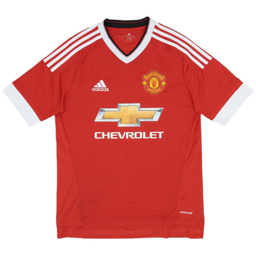 2015-16 Manchester United Home Shirt - 8/10 - (XL.Boys)